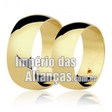 Alianças  em ouro 18k 750 