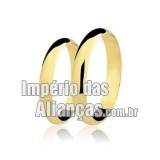 Alianças em ouro 18k 750 