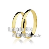 Alianças em ouro 18k 750 