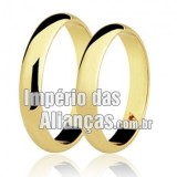 Alianças em ouro 18k 750 