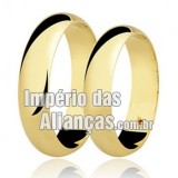 Alianças  em ouro 18k 750