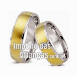 Aliancas  de  noivado e casamento ouro 18k e prata 