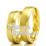 Alianças  em ouro 18k