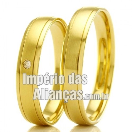 Alianças baratas de casamento e noivado