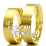 Alianças  baratas em ouro 18k 750