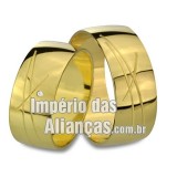 Alianças  em ouro 18k 750